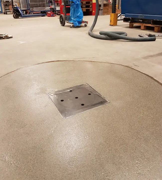 Före montering av körbart lock