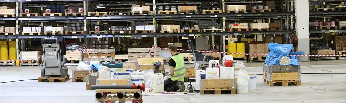 Renovering & reparation av betonggolv