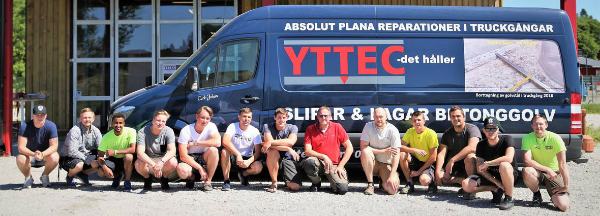 Yttec - Slipning och reparation av betonggolv